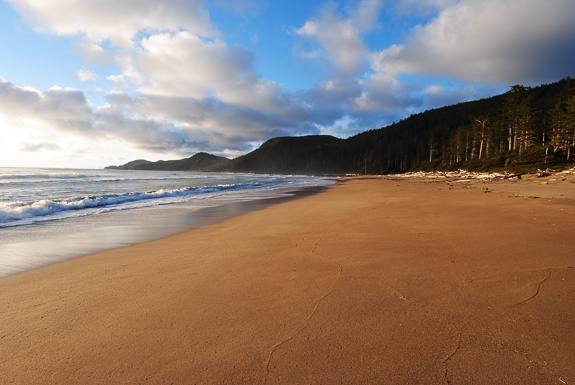 Hiking the west coast Vancouver Island