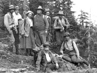 Strathcona Discovery Party 1910 courtesy Museum at Campbell River